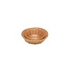 Genware PWB-7R PolyWicker Round Basket, 7 inches Diameter, 2 inches