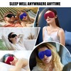 3D Sleep Mask- Light Blocking Eye Masks for Sleeping Travel,Adjustable