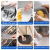 Sunyuneey Non-Scratch Metal Wire Dishcloth, Quick Cleaning Without Leaving Marks,
