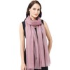 RYYOYY Buttery-soft Cashmere Wrap Lightweight Scarf Shawl Travel Stole for