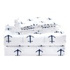 Chezmoi Collection 4-Piece Kids/Teens Nautical Sheet Set - Soft Microfiber