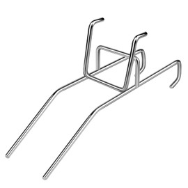 Flexzion Honey Bucket Holder Rack - 44 lbs Capacity, Stainless Steel 5 Gallon Bucket Stand for Honey Extraction, Easy Pour & Drain Bee Honey Bucket Pouring Rack Stand Holder for Beekeepers