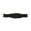 Black Wool String Girth w/Nickel Plated Flat Hardware (34")