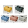 Green Leather Tissue Box Holder Rectangular Tissue Box Cover Dispenser