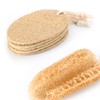 Juego de cepillos de madera y esponjas naturales de gran