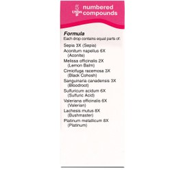 UNDA - Sepia Plex - Homeopathic Remedy to Help Balance Hormonal System* - 30 ml Liquid