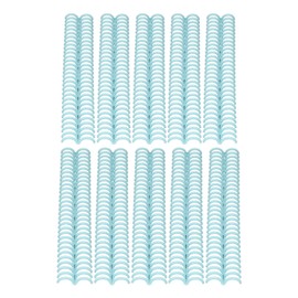 30 Ring Plastic Binder Combs Spines, 30 Ring Plastic Binding Combs, Easy to Use with A4 Paper, for Teachers and Students, Combs & Spines (Light Green)