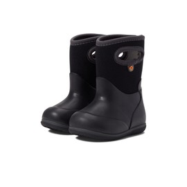 Bogs Kids Baby Classic Solid (Toddler) Rain Boot, Black 1, 8 US Unisex