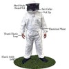Jawadis USA Adult Beekeeper Full Bee Suit with Unzippable Veil