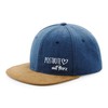 Huuraa Snapback Cap Postbote mit Herz Geschenk Denim Postbote Präsent