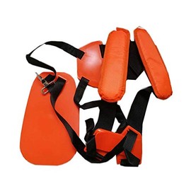 JORSION Trimmer Shoulder Strap, Trimmer Harness Strap Double Shoulder Mower Nylon Belt with Easily Adjustable for Brush Cutter Garden Lawn and Camera