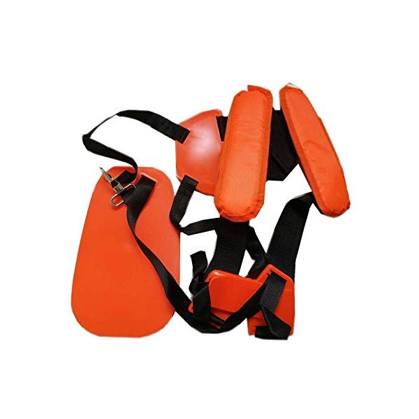 JORSION Trimmer Shoulder Strap, Trimmer Harness Strap Double Shoulder Mower