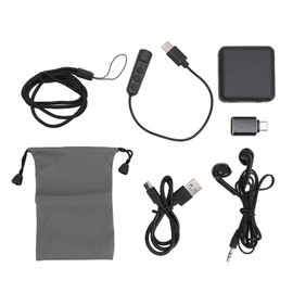 Magnetic Digital Voice Recorder Multifunctional Portable Voice Activated Recorder MP3 Player for Conferences Lectures Interviews Study 64GB