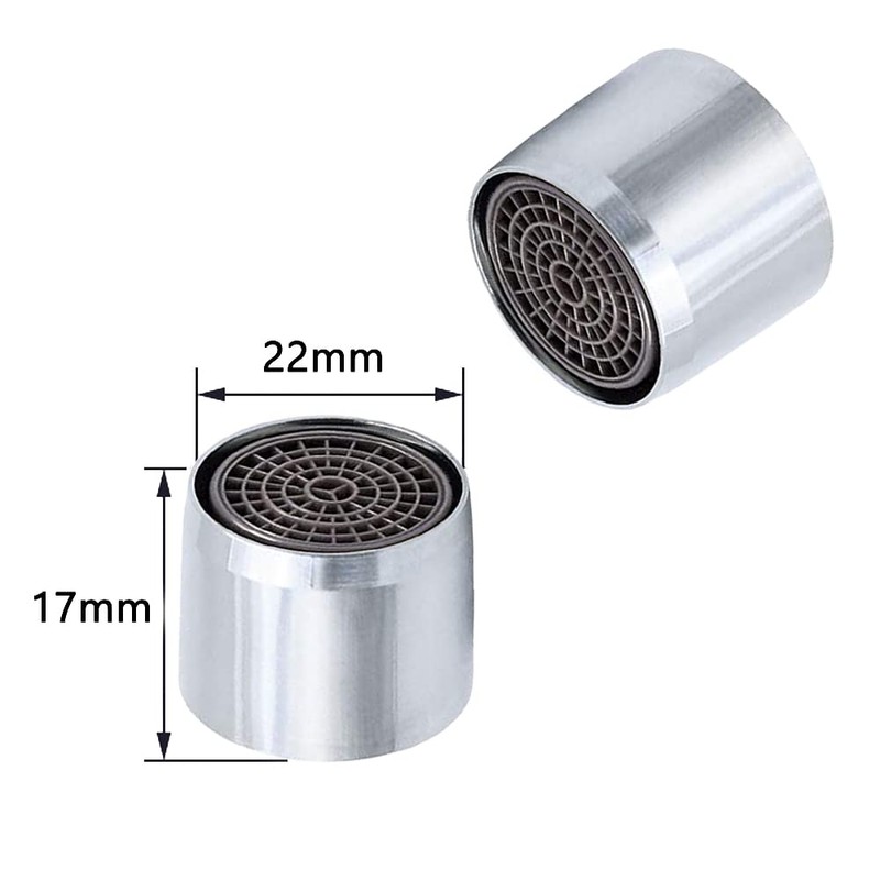 4 Pack Tap Aerator M18/M20/M22/M24/M28, Water Saver Tap Filter Nozzle