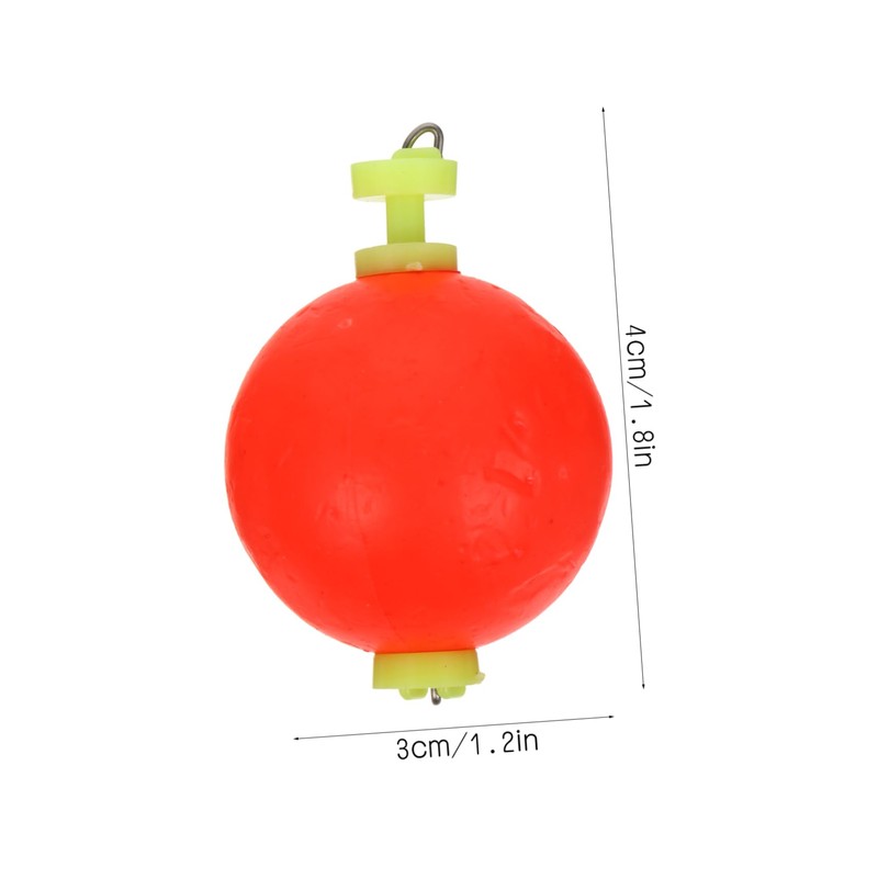 SUPVOX 10pcs Fishing Floats Eye-catching for Fishing High Density Accurate