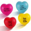 Ainiv Heart Style Squeeze Stress Balls, 4pcs Stress Relief Ball,