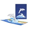 Dolphin 3D Greeting Cards, Cards for Mom, Dad Wife, Friend,