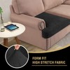 H.VERSAILTEX Stretch Velvet 2 Piece T Cushion Sofa Slipcovers Individually