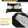 CNNELL Front Center Engine Lower Undercar Shield Compatible with Honda