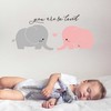 Elephant Wall Decal Nursery Wall Stickers Baby Kids Room Wall