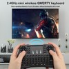 I8plus 2.4G Mini Wireless QWERTY Keyboard Multi Point Touchpad 3