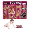 Musical Instruments Sound Puzzle | Wooden Musical Instrument Jigsaw -