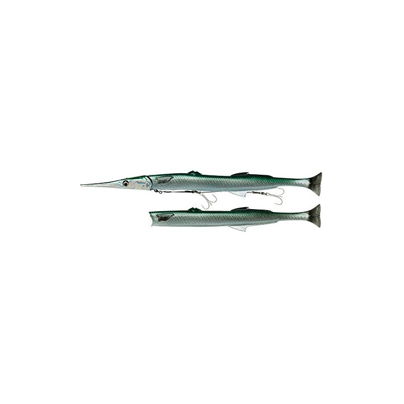 Savage Salt 3D Line Thru Needlefish Pulsetail 2+1 30cm 85g