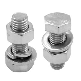 Muffler Gasket for Stainless Steel Exhaust Gasket (Juran) Flange Bolt Set of 2 (M10*35)