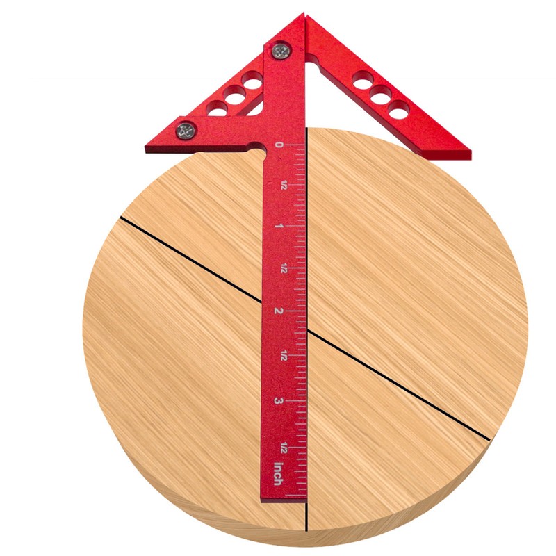 Center Scriber Vertical Line 45° Angle Gauge Drawing Circle Gauge
