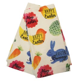 Chef's Atelier Easter Celebration Plush Kitchen Towels 2pk