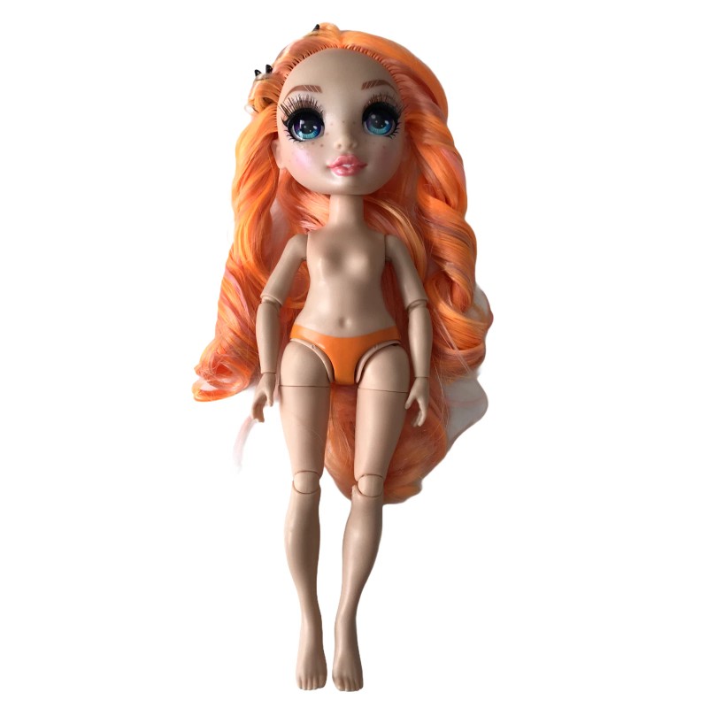 Rainbow High Doll Poppy Rowan Series 1 Nude Orange Hair