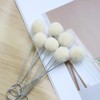 10 Pieces Wool Daubers Ball Brush Leather Dye Tool with