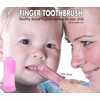 Brilliant Baby Finger Toothbrush Gum Massager and Teether Brush for