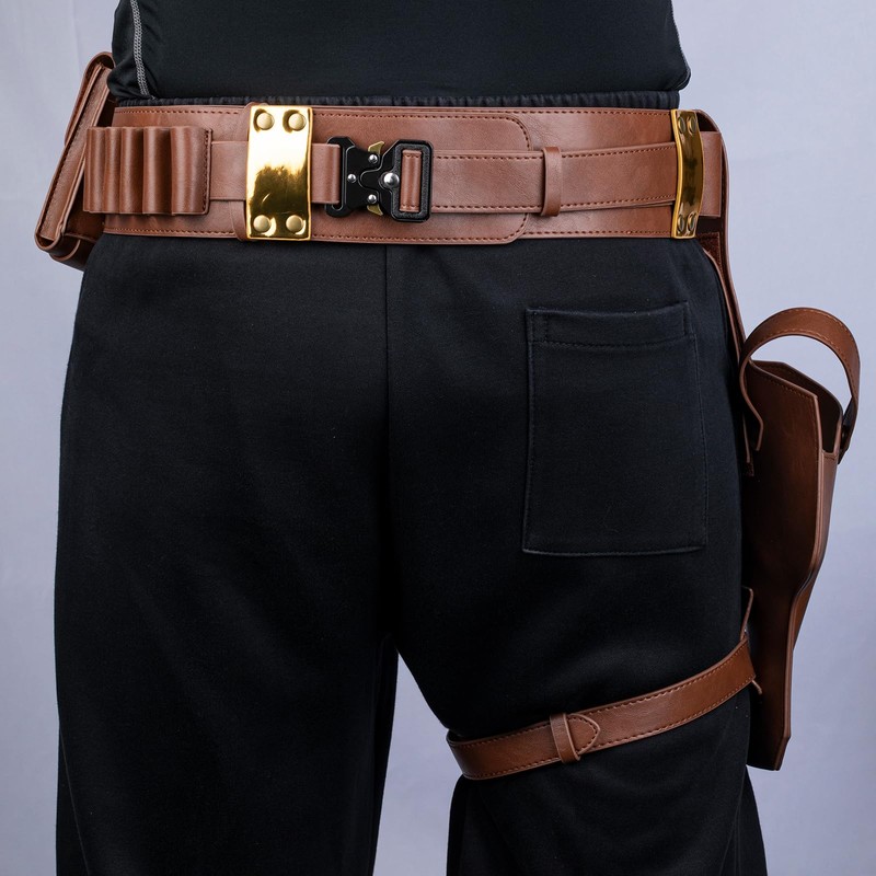 Karc Boba Belt Holster with Pouches for SW Cosplay Costume