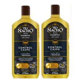 2 Pzas Shampoo Tio Nacho Control Caspa Jalea Real Y Propoleo