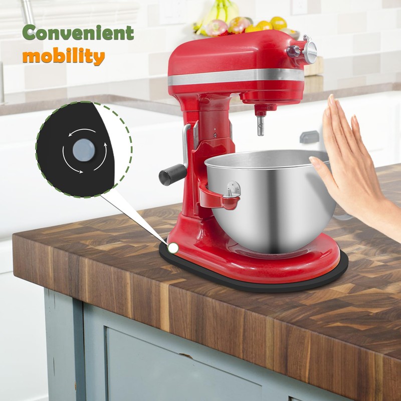 Bamboo Mixer Slider Compatible with Kitchen aid Bowl Lift 5-8