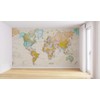 Dingdanbao Dingdanbao World Map Wallpaper, Geographical Topics 3D Mural, Self