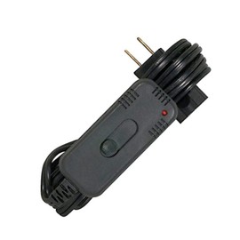 Black Plug-in Tabletop Dimmer - Light Switch