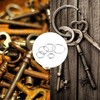 Pack of 25 Round Key Rings, Stainless Steel Key Ring