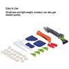 Caulking Tool Kit Glue Cleaning Silicone Grout Removal Scraper Set