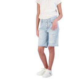 WallFlower Girls Shorts for Kids | 5 Pocket Stretch Denim Jeans Shorts for Girls