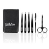 Tweezers Set - Professional Eyebrow Tweezers Set with Scissors &