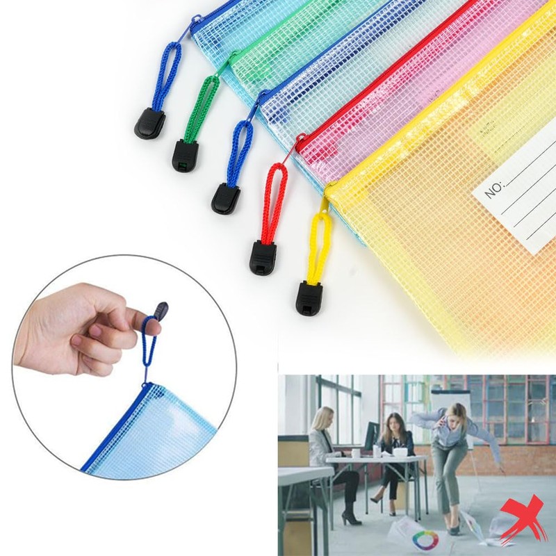 Vicloon Document Bag A3 + A4 + A5, 15 Pieces