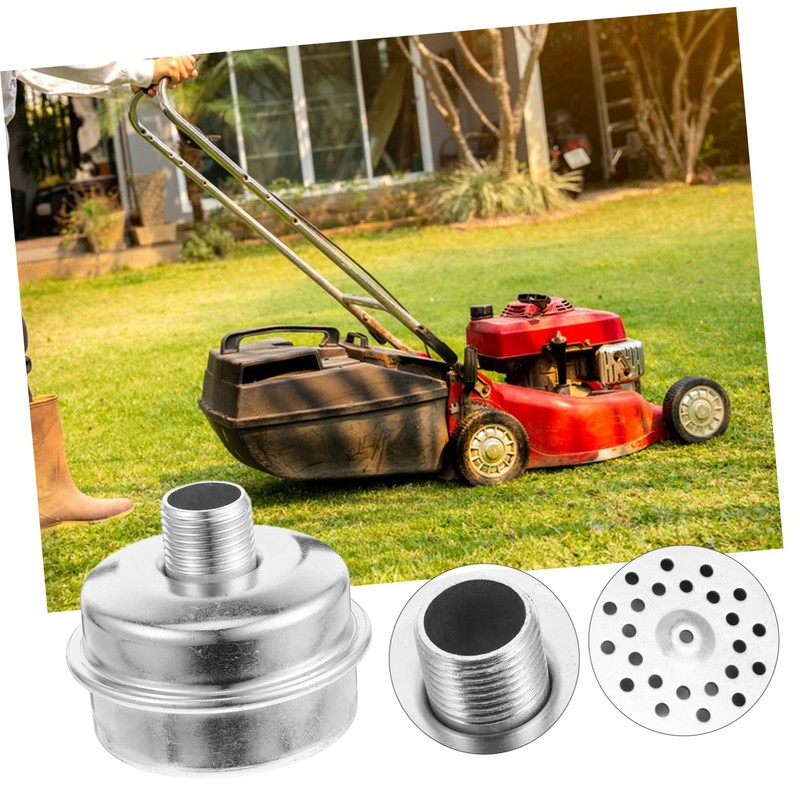 MERRYHAPY Engine Belt Muffler Quiet Muffler for Lawn Mowers Generators