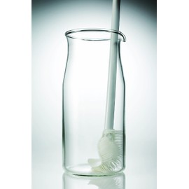 Tidy (Tidy) Bottle Washing Brush White 12.8 inches PlaTawa for Bottle CL-665-800-7 Thorough Plastic Brush that Cleans to the Bottom 【Made in Japan】