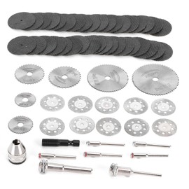 60Pcs/Set Cutting Disc Saw Blade Chuck Set for Electric Drill Sanding Grinding Machine