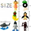 XM COLORFUL Italian Brainrot Toy,Tralalero Tralala Action Figures Keychain,Italian Brain