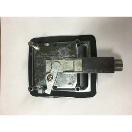 FIC CHROME RV 5" x 4 1/2" Baggage Door Lock 30205 Standard Plunger Length 2 Keys