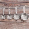 4Pcs/set Stainless Steel Measuring Cups Spoons Tableware Kitchen Baking Tools