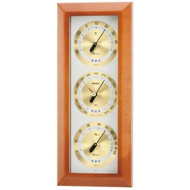 EMPEX BM-727 Natural Wood Atmos Meteorometer, Hanging Type